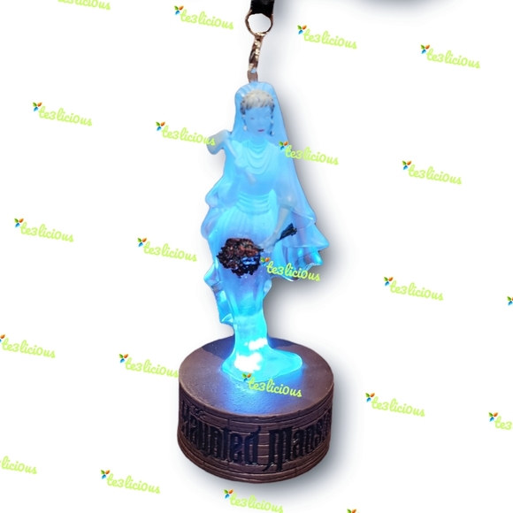 DISNEY PARKS HAUNTED MANSION CONSTANCE BRIDE LIGHT UP ORNAMENT - Picture 3 of 9